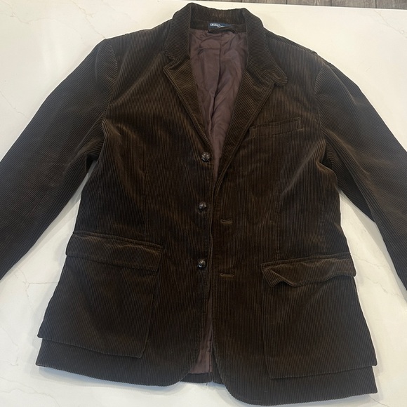 Polo by Ralph Lauren Brown Corduroy Blazer